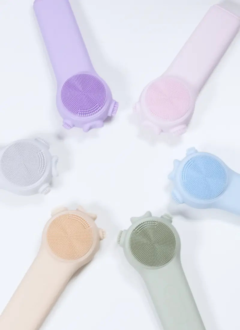全色の洗顔ブラシの画像