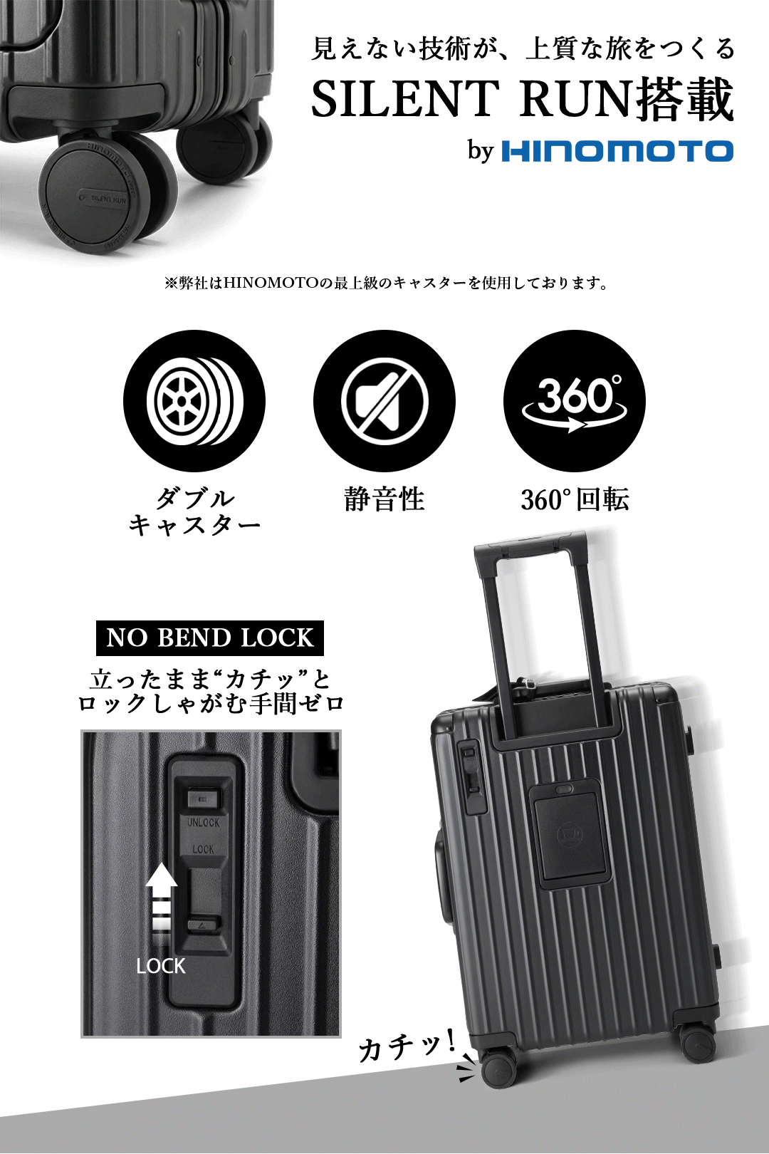 アルミニウム多機能スーツケース Sサイズ - 画像 (10)